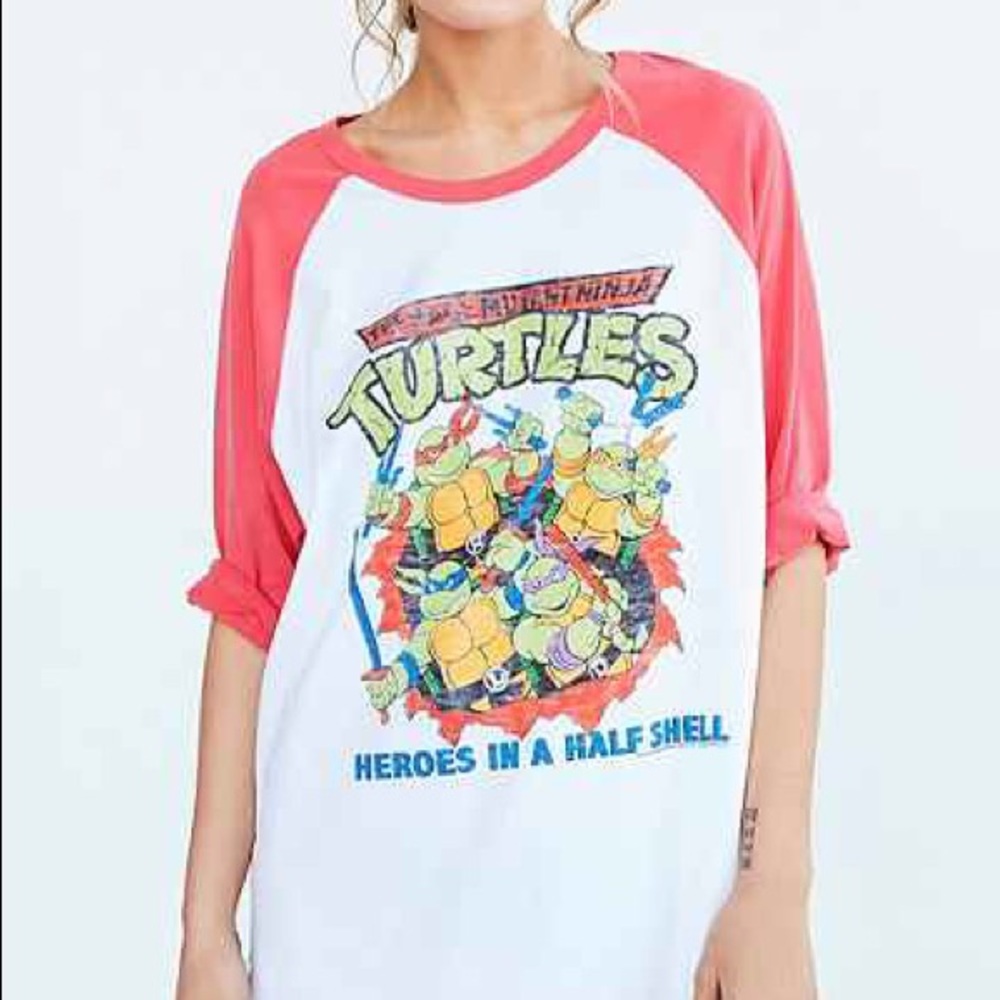 ISO: Junk Food Ninja Turtles Baseball Tee